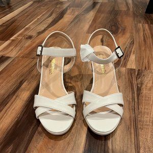 DREAM PAIRS Women’s ICE-1 High Chunky Block Platform Heels